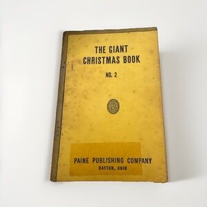 Vintage The Giant Christmas Book No. 2 Lenore Hetrick Paine Publishing Ohio 1934